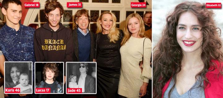 Mick Jagger, 73, becomes a father for the EIGHTH time
