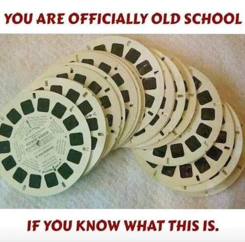 Testing to know how old school you are